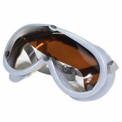 GERMAN BUNDESWEHR GREY GOGGLES W/ SUN SHADE