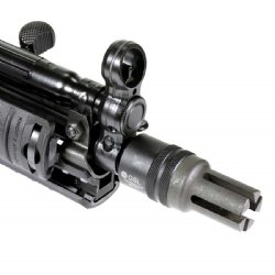 MP5 3-LUG QUICK DETACH FLASH HIDER NEW, BLACK