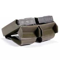 HKG3 91 RUBBER DUAL MAG POUCH, VG-EX