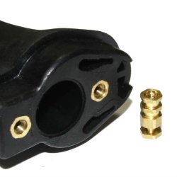 HK THREADED BRASS INSERT FOR PLASTIC STOCK