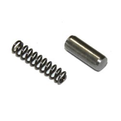 HK21E HK23E 3MM CYLINDRICAL PIN AND COMPRESSION SPRING NEW, GERMAN