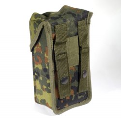 G36 DUAL MAGAZINE POUCH, FOREST FLECTARN CAMO