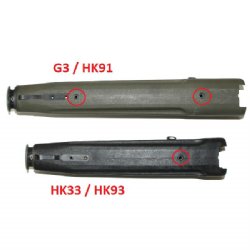 TUBULAR RIVET FOR G3/33 HANDGUARD-HEATSHEILD