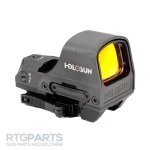 HOLOSUN HS510C REFLEX MRS, RED DUAL RETICLE QR, BLACK