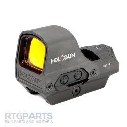 HOLOSUN HS510C REFLEX MRS, RED DUAL RETICLE QR, BLACK