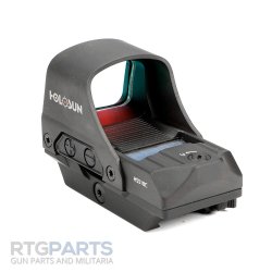 HOLOSUN HS510C REFLEX MRS, RED DUAL RETICLE QR, BLACK