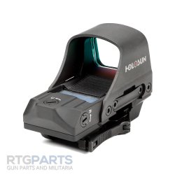 HOLOSUN HS510C REFLEX MRS, RED DUAL RETICLE QR, BLACK