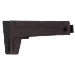 B5 SYSTEMS AK FOLDING STOCK, COLLAPSIBLE, FITS 5.5MM FOLDING TRUNNION, PLUM