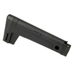 B5 SYSTEMS AK FIXED STOCK, COLLAPSIBLE, BLACK