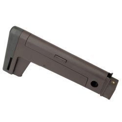 B5 SYSTEMS AK FIXED STOCK, COLLAPSIBLE, PLUM