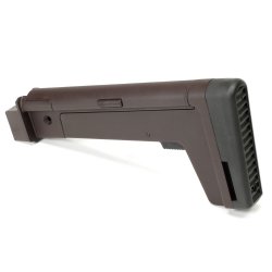 B5 SYSTEMS AK FIXED STOCK, COLLAPSIBLE, PLUM