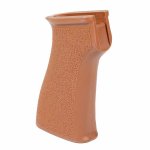 US PALM AK47/74 PISTOL GRIP NEW W/ SCREW, BAKELITE ORANGE