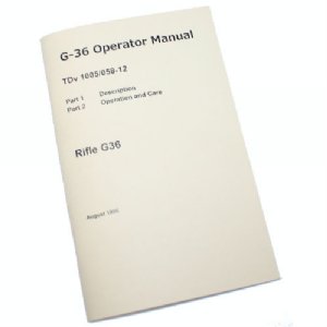 GERMAN ARMY G36 OPERATOR MANUAL IN ENGLISH