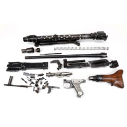 GERMAN MG34 8MM PARTS KIT WITH LIVE BARREL