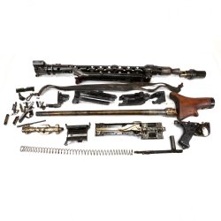 GERMAN MG34 8MM PARTS KIT WITH LIVE BARREL & SLING