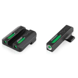 KAHR NIGHT SIGHTS, TRUGLO TRITIUM PRO, U-NOTCH REAR, FITS MOST KARH PISTOLS