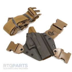 GUNFIGHTERS INC KENAI CHEST HOLSTER, FITS GLOCK 17/19/22/23/31/32