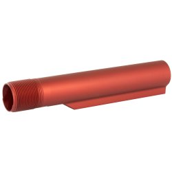 LBE MIL-SPEC AR-15 BUFFER TUBE, 6 POSITION, RED