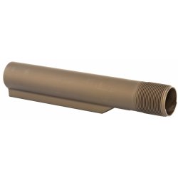 LBE MIL-SPEC AR-15 BUFFER TUBE, 6 POSITION, BROWN