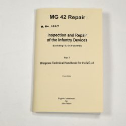 MG42 ARMORERS REPAIR MANUAL