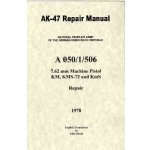 AK47 REPAIR MANUAL, DDR EAST GERMAN ISSUE IN ENGLISH