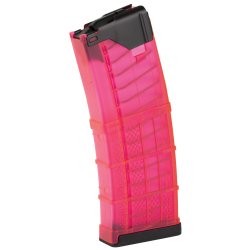 LANCER L5AWM 30RD PINK TRANSLUCENT MAG, 5.56MM / .223REM