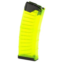 LANCER L5AWM 30RD ALIEN GREEN TRANSLUCENT MAG, 5.56MM / .223REM