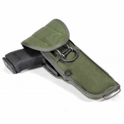 USGI OD M12 HOLSTER, FITS M9, 1911, GLOCK, MORE