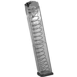 ETS GLOCK 22-210 .40 30RD CLEAR MAGAZINE, MODEL 22 23 27 35