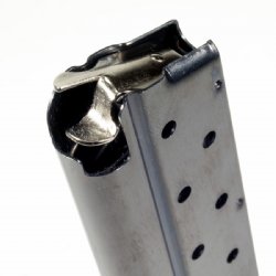 1911 GOVERNMENT 9MM 9RD BLUED MAGAZINE, MEC-GAR