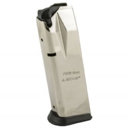 SIG SAUER P228 9MM 15RD FLUSH FIT NICKEL MAGAZINE, MEC-GAR