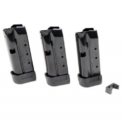 3-PACK SHIELD ARMS Z9 GLOCK 43 9RD MAG COMBO, INCLUDES STEEL MAG CATCH