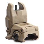 MAGPUL GEN 2 MBUS FRONT BACK-UP SIGHT FOR PICATINNY, FDE