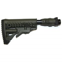 GALIL AR/SAR RECOIL REDUCING M4 FOLDING COLLAPSIBLE BUTTSTOCK, OD GREEN