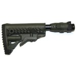 GALIL AR/SAR RECOIL REDUCING M4 FOLDING COLLAPSIBLE BUTTSTOCK, OD GREEN