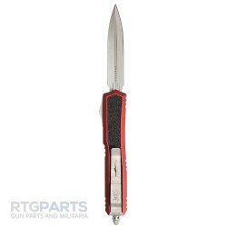 MICROTECH MAKORA SIGNATURE D/E OTF AUTOMATIC KNIFE, RED, 3.4 INCH, APOCALYPTIC, 206-10 APWRDS