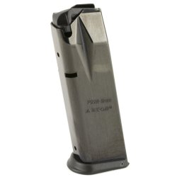 SIG SAUER P228 9MM 15RD FLUSH FIT BLUED MAGAZINE, MEC-GAR