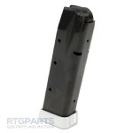 SIG SAUER P226 X5 9MM 19RD EXTENDED ANTI-FRICTION MAGAZINE WITH ALUMINUM BASEPLATE, MEC-GAR