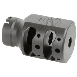 MIDWEST INDUSTRIES ALPHA TANK BRAKE, BLACK NITRIDE, 24MM