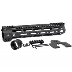 MI 10.5" LIGHTWEIGHT M-LOK COMBAT RAIL FREE FLOAT HANDGUARD, INCLUDES BARREL NUT