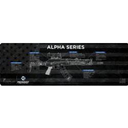 MIDWEST INDUSTRIES ALPHA SERIES GUN MAT, 36X12