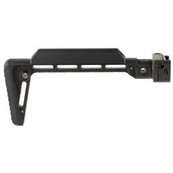 MIDWEST INDUSTRIES MINIMALIST SIDE FOLDING STOCK FOR PICATINNY, BLACK