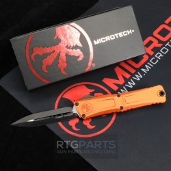 MICROTECH COMBAT TROODON GEN III D/E OTF AUTOMATIC KNIFE, ORANGE, 4 INCH, 1142-1OR