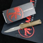 MICROTECH COMBAT TROODON GEN III BOWIE OTF AUTOMATIC KNIFE, OD GREEN, 4 INCH, APOCALYPTIC, 1146-10APOD