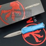 MICROTECH HERA II MINI D/E OTF, AUTOMATIC KNIFE, BLUE, 3 INCH, BLUE, 1702M-10APBL