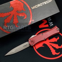 MICROTECH HERA II MINI D/E OTF, AUTOMATIC KNIFE, MERLOT, 3 INCH, APOCALYPTIC, 1702M-10APMR