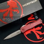 MICROTECH HERA II MINI D/E OTF, AUTOMATIC KNIFE, MERLOT, 3 INCH, APOCALYPTIC, 1702M-10APMR