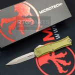 MICROTECH HERA II MINI D/E OTF, AUTOMATIC KNIFE, OD GREEN, 3 INCH, APOCALYPTIC, 1702M-10APOD