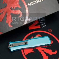 MICROTECH HERA II MINI D/E OTF, AUTOMATIC KNIFE, TURQUOISE, 3 INCH, APOCALYPTIC, 1702M-10APTQ