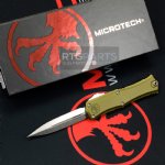 MICROTECH HERA II MINI D/E OTF, AUTOMATIC KNIFE, OD GREEN 30TH ANNIVERSARY, 3 INCH, STONEWASH, 1702M-10OD30